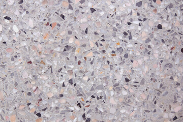 Terrazzo flooring marble stone wall texture abstract background.
