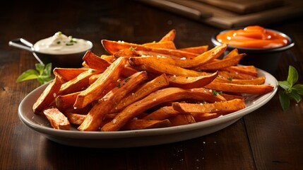 Baked Sweet Potato Fries - A Healthier Alternative to French Fries