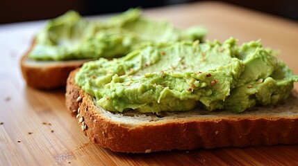 Baking with Healthier Alternatives: Unsweetened Applesauce replacing Butter in Avocado Toast Recipe