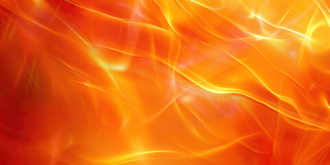 Amber Aurora: Abstract Background with Amber Orange and Aurora Borealis-inspired Tones
