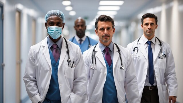 doctors after a successful operation
