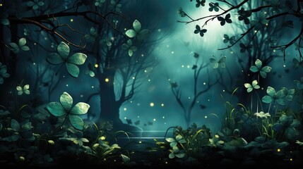 Fototapeta premium St. Patrick's day background