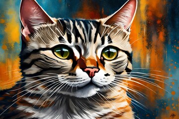 portrait of a cat