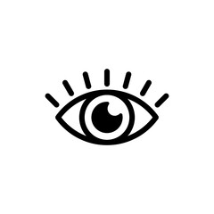 The eye icon indicates visible or blind