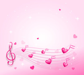 Valentine's Concert background