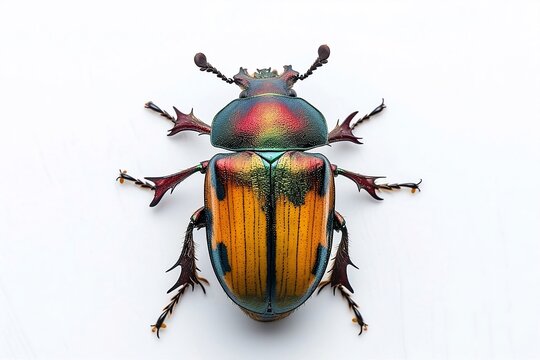 Escarabajo aislado