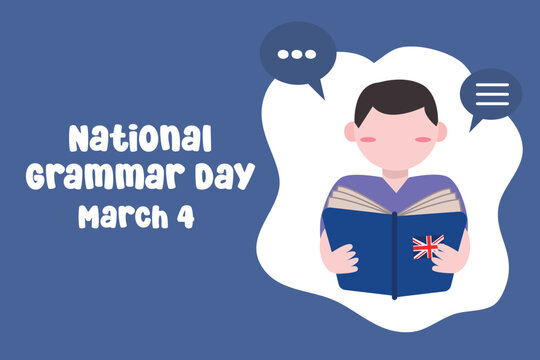 An excellent vector graphic for celebrating National Grammar Day is this one.