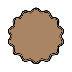 Vintage label and badges shape 