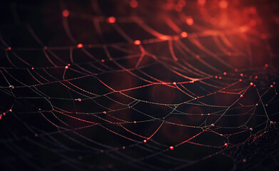 texture background image of a spider web - obrazy, fototapety, plakaty