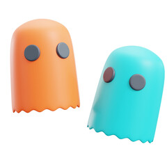 Pacman Ghost 3D Icon