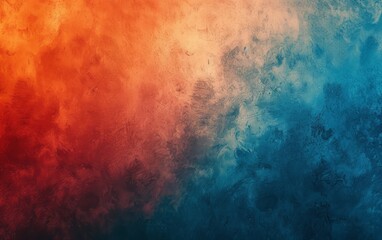 Grainy abstract multicolor gradient background