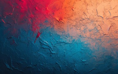 Grainy abstract multicolor gradient background