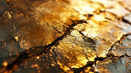 Simple gold texture background generated by ai