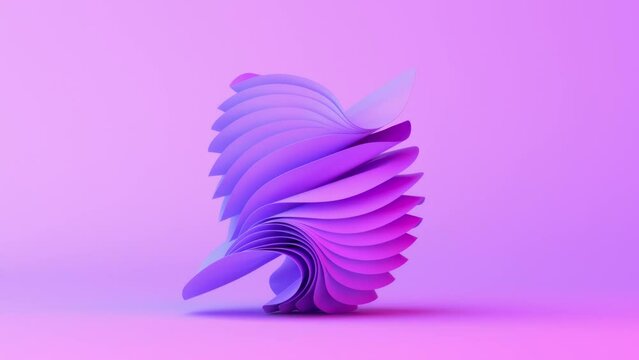 abstract background with folded textile layers