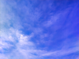 blue sky with clouds