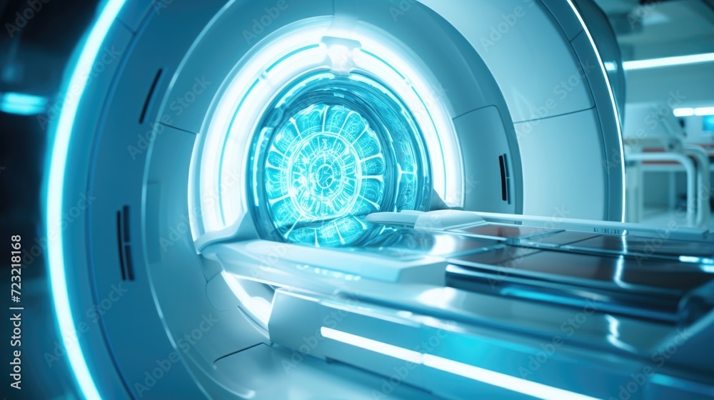 Poster A detailed view of a machine in a room. This versatile image can be used in various contexts