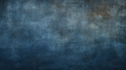 Fototapeta premium A dark blue painted wall with a single red fire hydrant. This image can be used to depict urban landscapes or as a background for designs related to fire safety