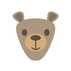 Adorable Bear, Cute Cartoon Bear Face