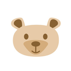 Adorable Bear, Cute Cartoon Bear Face