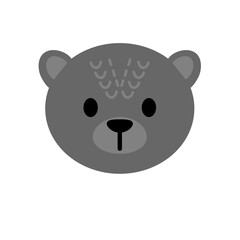 Adorable Bear, Cute Cartoon Bear Face
