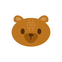 Adorable Bear, Cute Cartoon Bear Face
