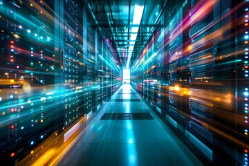 their lights creating a mesmerizing symphony of colors