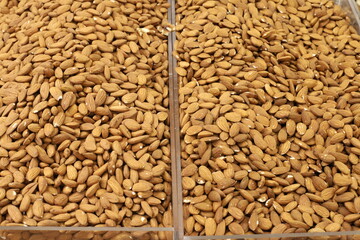 Vegetables and fruits are sold in January at the bazaar in Tel Aviv.