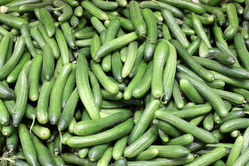 Vegetables and fruits are sold in January at the bazaar in Tel Aviv.