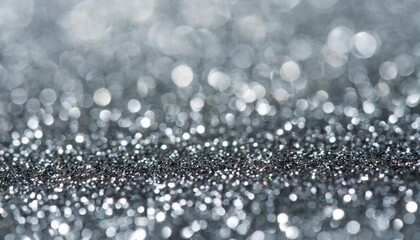 abstract glitter silver background