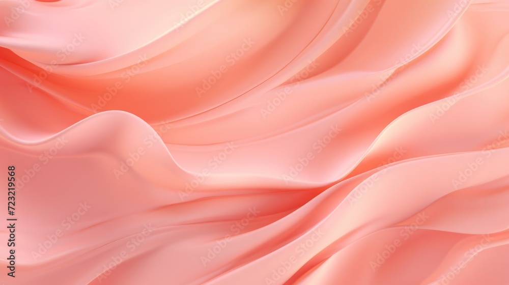 Poster A close up view of a pink fabric. This versatile image can be used for various projects