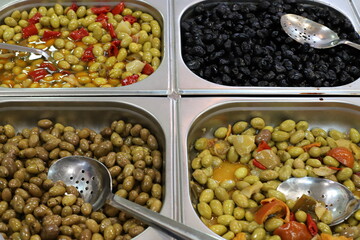 Vegetables and fruits are sold in January at the bazaar in Tel Aviv.