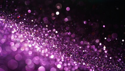 Obraz na płótnie Canvas abstract purple sparkle particles background