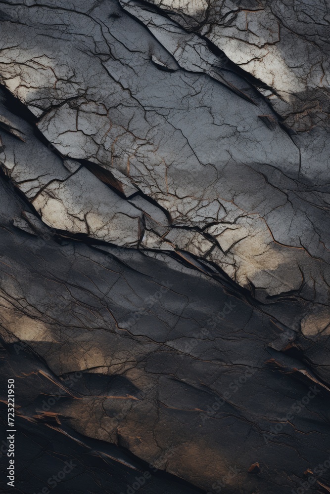 Poster a close-up view of a rock with a beautiful sky in the background. perfect for nature and landscape e