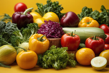 vegetables on the table 