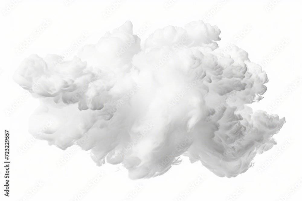 Poster a black and white photo capturing a cloud of smoke. versatile image suitable for various uses