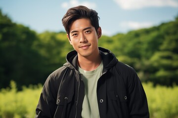 Illustration of a fashion portrait,  AI Generated