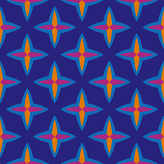 floral simple abstract batik textile