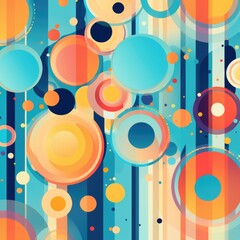 Obraz premium Beautiful abstract background of geometric shapes