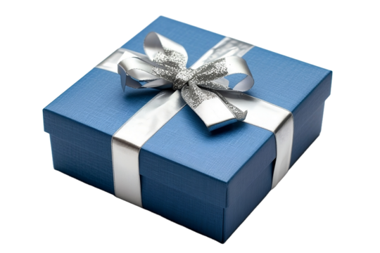 Regalo de cumpleaños rojo blanco aislado