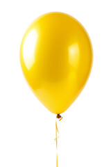 Yellow Balloon isolated