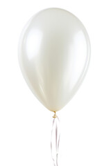 White balloon isolated