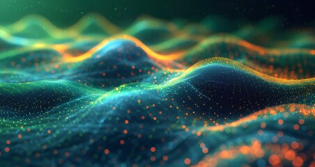 Obraz premium Abstract digital Background