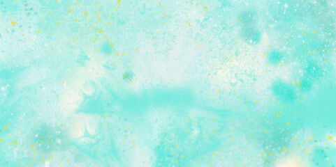 Abstract blue background pattern in grunge texture design blue-green, Abstract watercolor paint background by teal color blue and green. Blue color grunge texture for background.