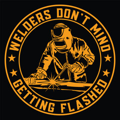 welder t-shirt design.