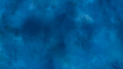 Obraz na płótnie Canvas Abstract Blue Watercolor Background Painting. Abstract blue watercolor illustration banner, wallpaper