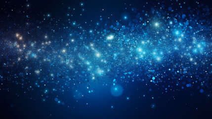 Featuring stunning soft bokeh lights and shiny elements. Abstract festive and new year background
