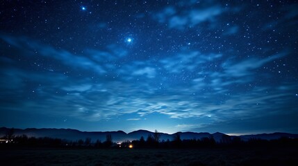 Fototapeta na wymiar Starry night sky