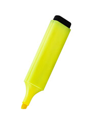 Yellow highlighter. Transparent PNG