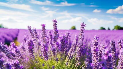 Obraz premium Summer lavender painting in paris