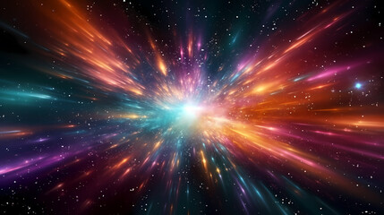 Obraz premium Line glowing motion blur illustration light background, energy neon light, effect bright line glowing motion blur